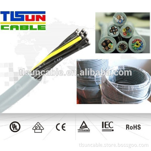 10*0.5mm YY Control Flexible Cable for automative system